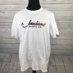 Jawbone Tackle Co Mens White T-Shirt UPF 30 L NEW